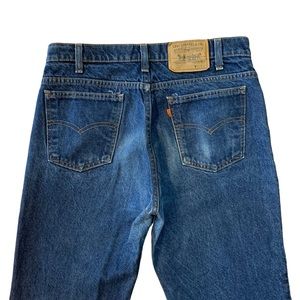 Vintage Levi’s 509 Orange Tab Jeans 100% Cotton Rigid Denim from 1980s